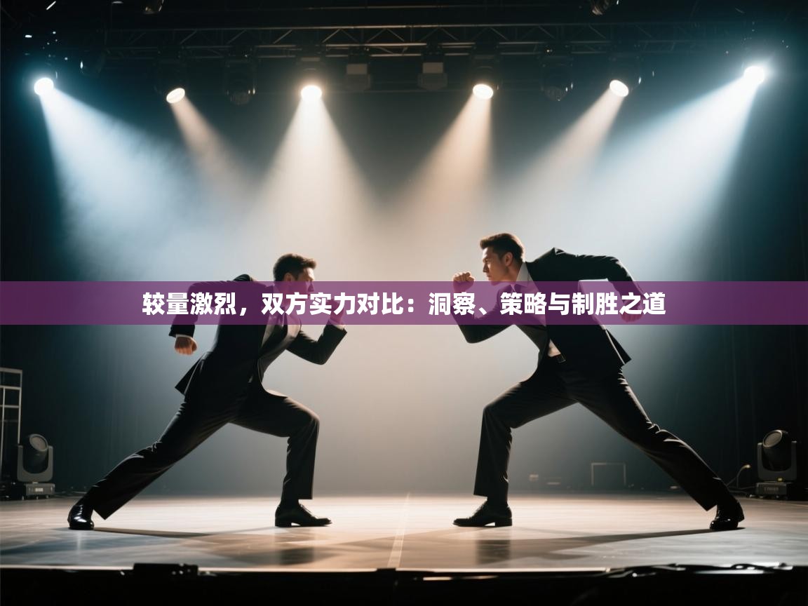 较量激烈，双方实力对比：洞察、策略与制胜之道  第1张