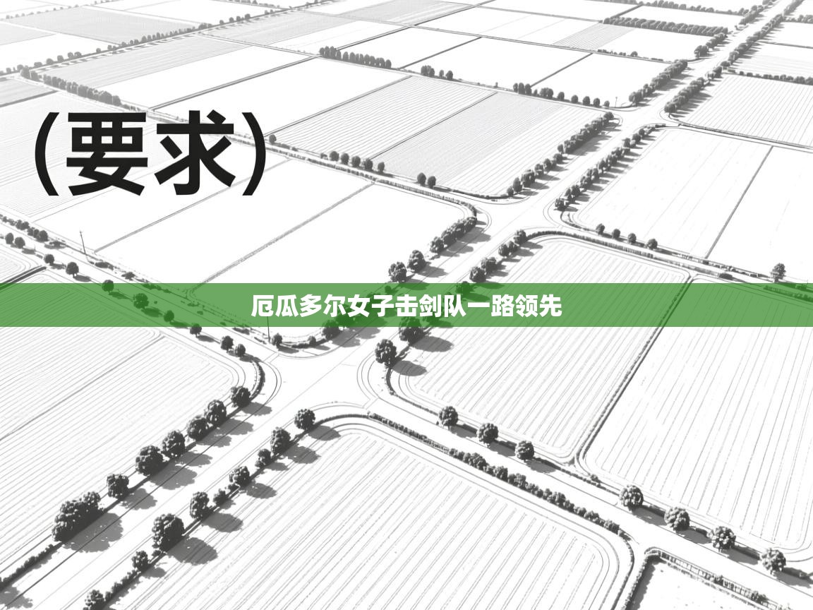 厄瓜多尔女子击剑队一路领先  第2张