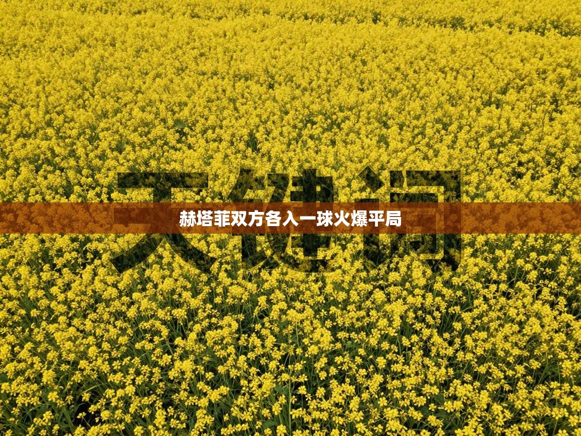 赫塔菲双方各入一球火爆平局  第2张